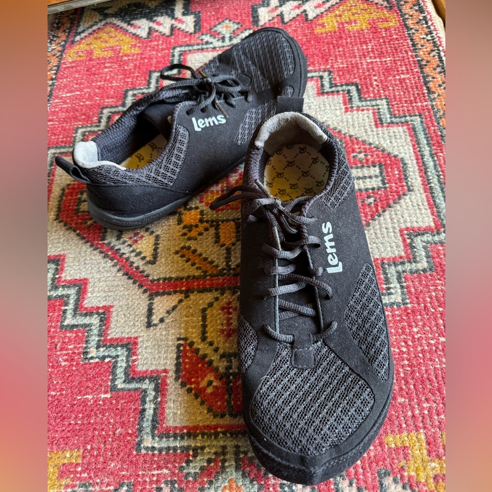 LEMS Black Primal 2 - secondhand (retail $110) size 44 unisex 11M / 12.5W